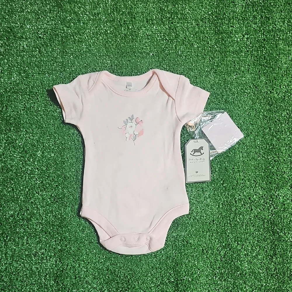 Charming Pink Unicorn Bodysuit for Kids